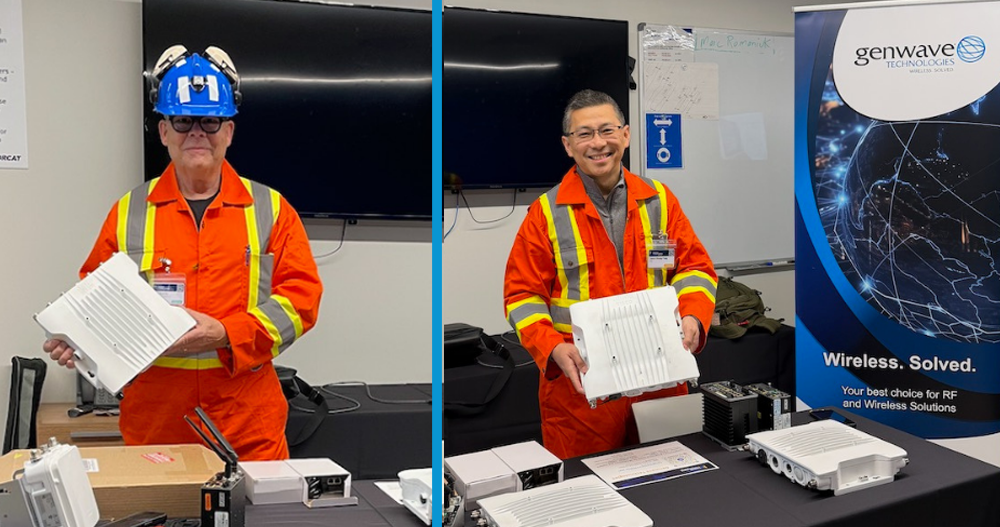 Genwave and Cisco Mining team